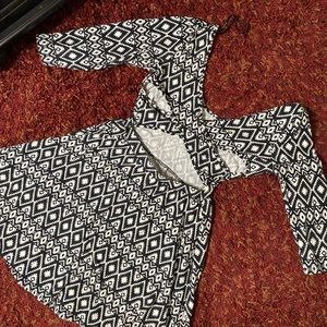 Aztec skater dress. Size medium